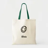 Tote Bag - Cat Letter O with Name 