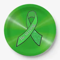 "Be Strong" Lyme Disease Awareness Party Plates