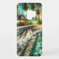 Beautiful Sunset Beach House Themed Case-Mate Samsung Galaxy S9 Case