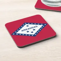 Arkansas State Flag Drink Coaster