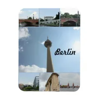 Berlin Architecture Photo Collage Magnet
