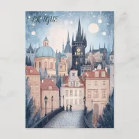 Prague Czechia Travel Postcard