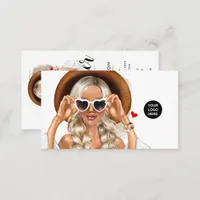 Summer Mood Fashion Event Planner Business Card