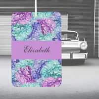 Magnificent hydrangea blossoms, personalizable    air freshener