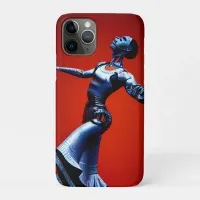 Robot Cyborg passionately dancing Flamenco iPhone 11 Pro Case