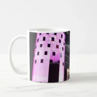 Times Square in New York City (pink) Coffee Mug