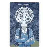 Brainy Person Mini Clipboard