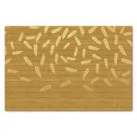 Gold Autumn Wheat Tissue Paper