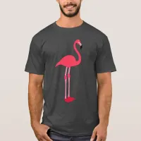 Large Pink Flamingo T-Shirt