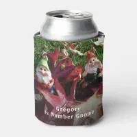 Garden Gnomes You Are Number Gnome Add Name Fall Can Cooler