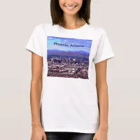 Phoenix Arizona Skyline in Daytime T-Shirt