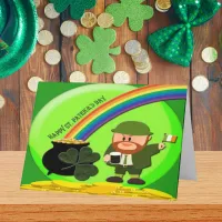 St. Patrick's Day End of Rainbow Card