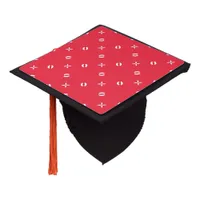 Christmas Holiday Charm Pattern 09 -  Graduation Cap Topper