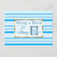 Bring a Book for Baby Baby Shower Card