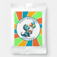 Dinosaur themed Kid's Birthday Party Personalized Lemonade Drink Mix