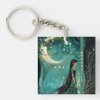 Maiden in the Moonlight Acrylic Keychain