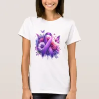 Fibromyalgia Awareness Ribbon T-Shirt