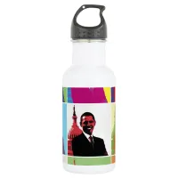 President Obama Pop Art Water Bottle