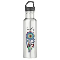 Personalized Dreamcatcher  Stainless Steel Water Bottle