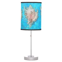 Conch Shell "Beach Life" Table Lamp