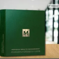 Luxury Financial Portfolio Binder