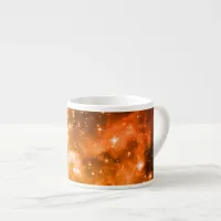 Orange Stars Espresso Cup