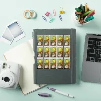 15 x 30th Birthday Sun Tarot Card Name & Photo Sticker