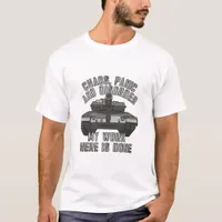 Tank of Mission Chaos, Panic, and Disorder T-Shirt