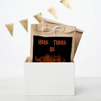 Here There Be Witches Favor Bag