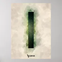 I is For Iguana Poster