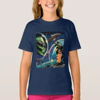 Woman Astronaut Meets Extraterrestrial Alien T-Shirt