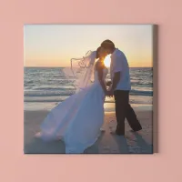 Wedding Destination Photo Canvas Print