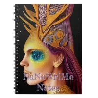 All That Glitters Cosmic Goddess NaNoWriMo Notebook