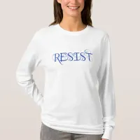 RESIST Democratic Long Sleeved T-Shirt
