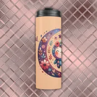 Mystical Boho Magic Maroon | Thermal Tumbler