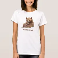 *~* AP72 MAMA BEAR Love Cub Mother's Day Gift T-Shirt