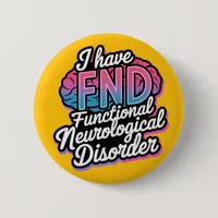 FND Functional Neurological Disorder invisible dis Button