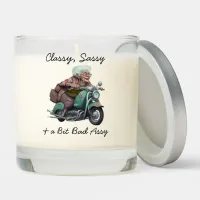 Classy, Sassy and a bit Bad Assy Funny Aging Humor Scented Candle