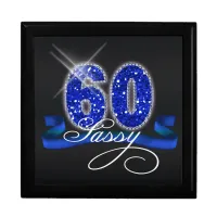 Sassy Sixty Sparkle ID191 Keepsake Box