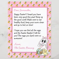 Personalized Letter from the Easter Bunny