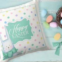 Adorable Bunny Easter ID646 Throw Pillow