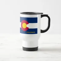 Colorado State Flag Travel Mug