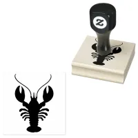 Simple Lobster Seafood Nautical Rubber Stamp