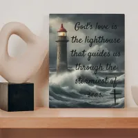 Lighthouse of Faith Plaque