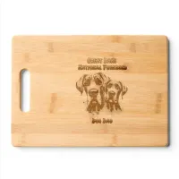 Dynamic Duo: Great Dane National Purebred Dog Cutting Board