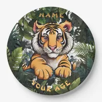 Cute Baby Lion Children's  Paper Plates