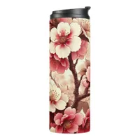 Cherry Blossom Thermal Tumbler