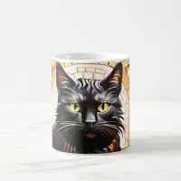 Cat Mosaic Stained Glass Designer Mug