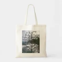 Hawaiian Ocean Beach Tree Photo View Tote Bag