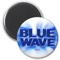 Blue Wave Democractic Magnet